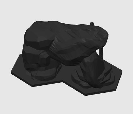 Borderlands: Mister Torgue's Arena of Badassery - 1 Piece Individual, 2 Multi-Hexatile Mountain Shape.