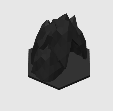 Borderlands: Mister Torgue's Arena of Badassery - 1 Piece Individual, Hexatile Mountain Shapes.